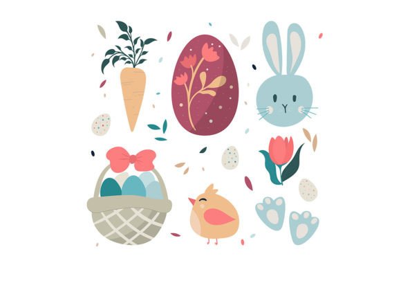 Download Vector of the Easter Elements - Premium Resources